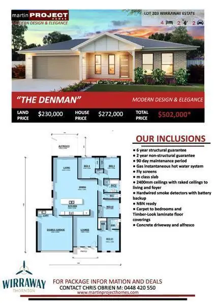 Second view of Homely land listing, Lot 203 Avondale Drive, Thornton NSW 2322