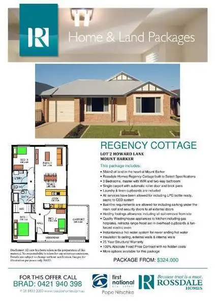 Third view of Homely land listing, 26 Howard Lane, Mount Barker SA 5251