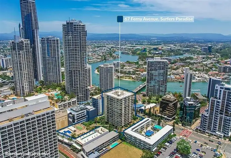 Sixth view of Homely apartment listing, 1205/67 Ferny Avenue, Surfers Paradise QLD 4217