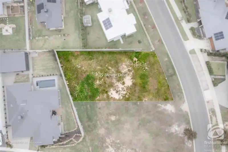 Main view of Homely land listing, 59 Brewer Drive, West Wodonga VIC 3690