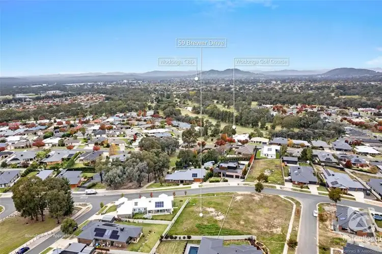 Second view of Homely land listing, 59 Brewer Drive, West Wodonga VIC 3690