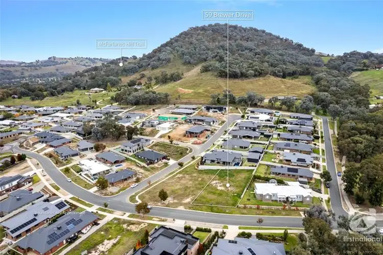 Third view of Homely land listing, 59 Brewer Drive, West Wodonga VIC 3690