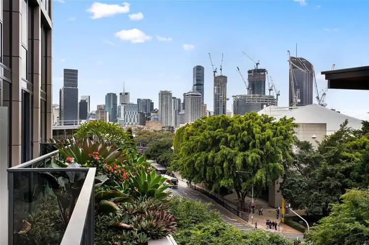 Main view of Homely apartment listing, 605/111 Melbourne Street, South Brisbane QLD 4101
