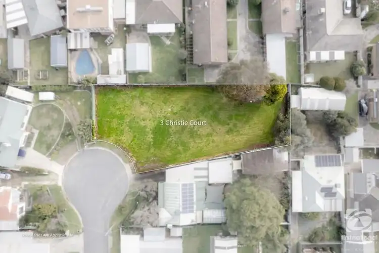 Main view of Homely land listing, 3 Christie Court, Wodonga VIC 3690