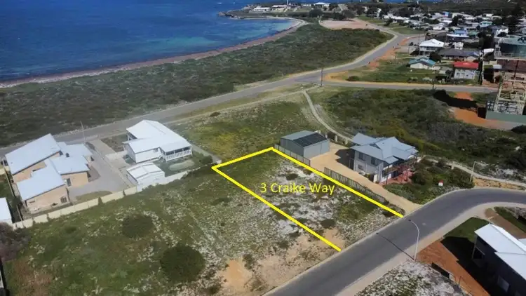 Main view of Homely land listing, 3 Craike Way, Green Head WA 6514
