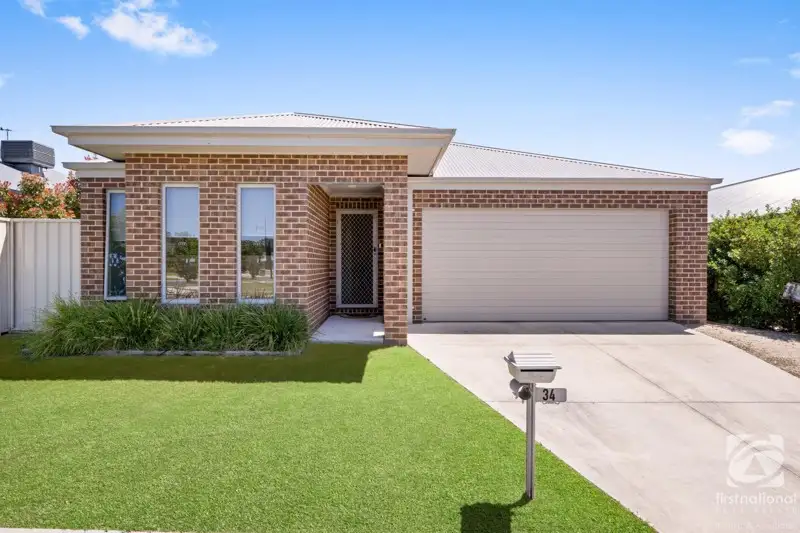 Main view of Homely house listing, 34 Cutler Crescent, Wodonga VIC 3690