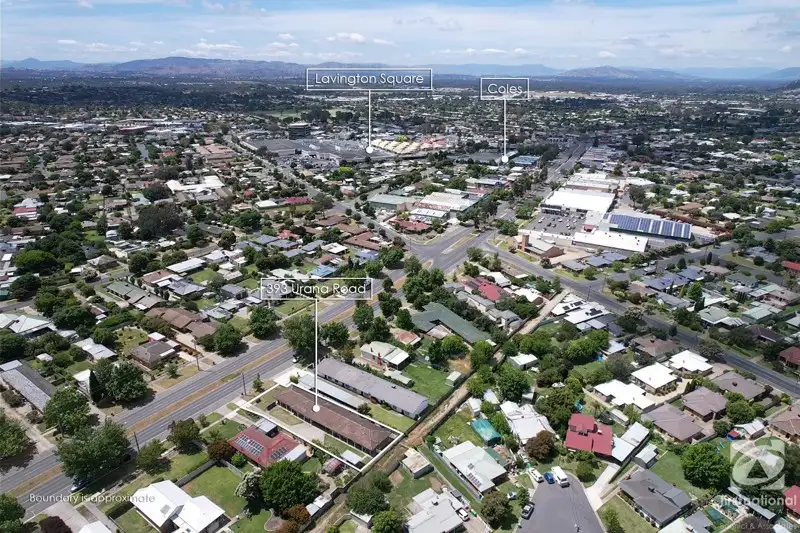 Main view of Homely block of units listing, 1-4/393 Urana Road, Lavington NSW 2641