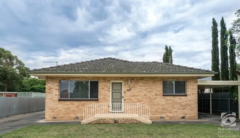 Main view of Homely unit listing, 1/637 Jones Street, Albury NSW 2640