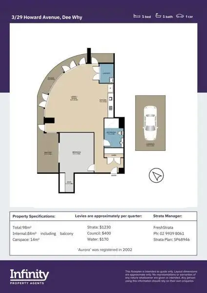 Sixth view of Homely apartment listing, 3/29 Howard Avenue, Dee Why NSW 2099