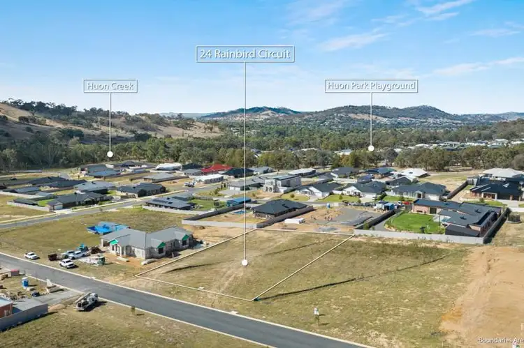 Second view of Homely land listing, 24 Rainbird Circuit, Huon Creek VIC 3691