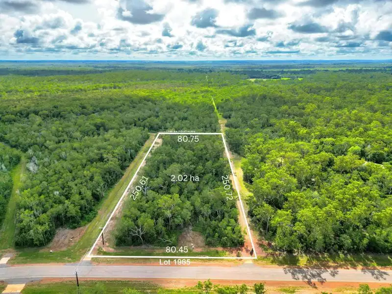 Main view of Homely land listing, Lot 1965, 172 William Road, Berry Springs NT 838