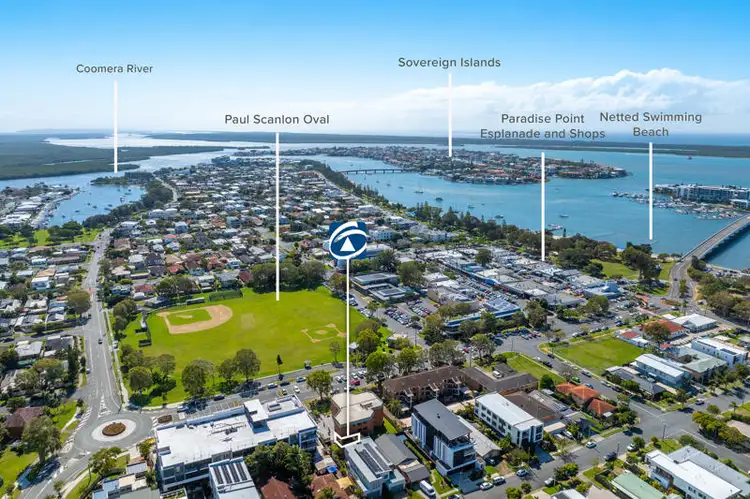 Main view of Homely apartment listing, 3/42 Falkinder Avenue, Paradise Point QLD 4216