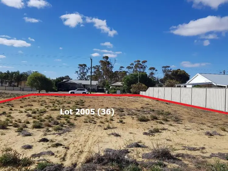 Second view of Homely land listing, LOT 2005, 36 ATBARA Street, Moora WA 6510