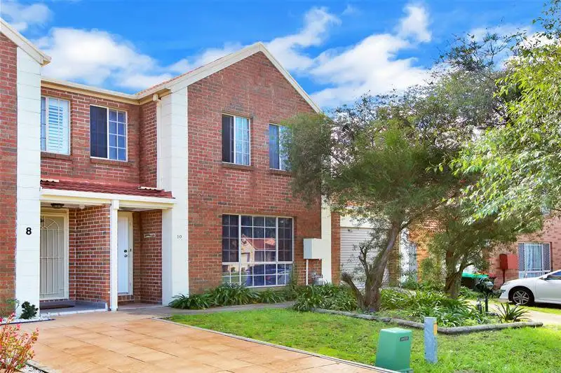 Main view of Homely semi-detached listing, 10 Sugarwood Grove, Greenacre NSW 2190