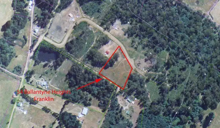Second view of Homely land listing, 54 Ballantyne Heights, Franklin TAS 7113