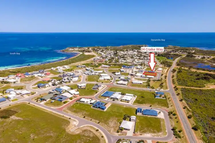 Main view of Homely land listing, 24 Craike Way, Green Head WA 6514