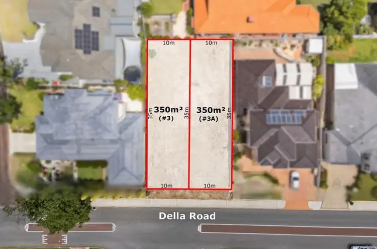 Main view of Homely land listing, LOT 650, 3 Della Road, Noranda WA 6062