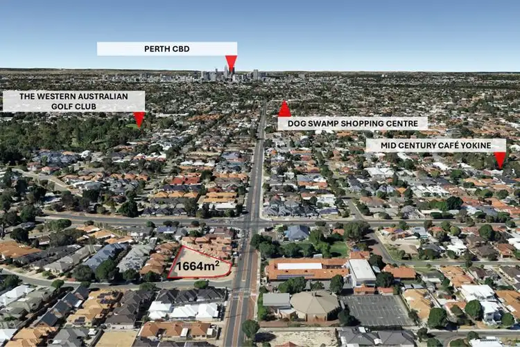 Fifth view of Homely land listing, LOT 1127, 1 Windemere Crescent, Nollamara WA 6061