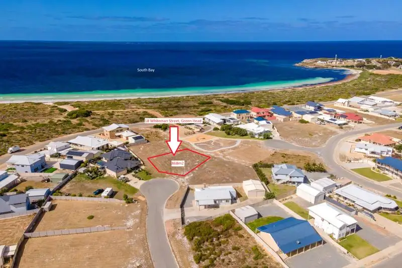 Main view of Homely land listing, 18 Whiteman Street, Green Head WA 6514