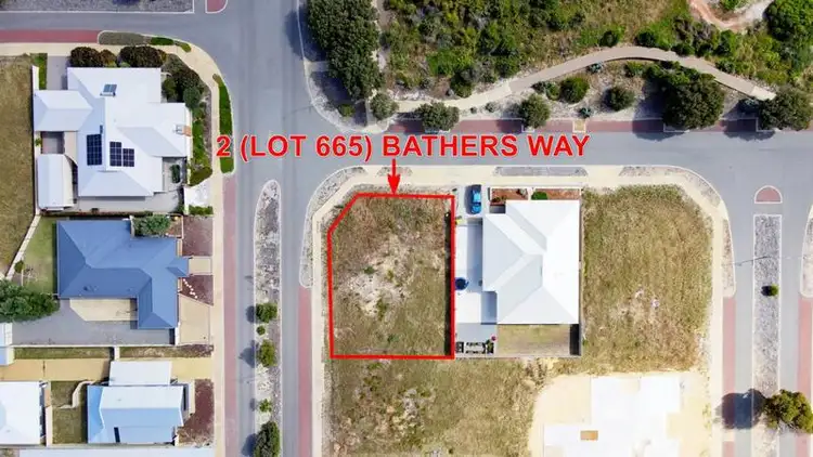 Second view of Homely land listing, LOT 665, 2 Bathers Way, Jurien Bay WA 6516