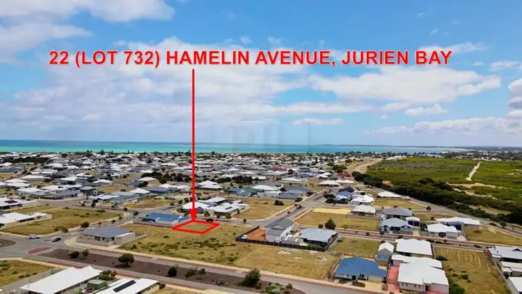 LOT 732, 22 Hamelin Avenue, Jurien Bay WA 6516