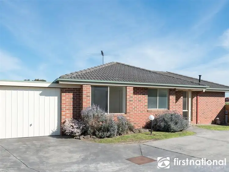 Main view of Homely unit listing, 1/50-52 Bellevue Drive, Berwick VIC 3806