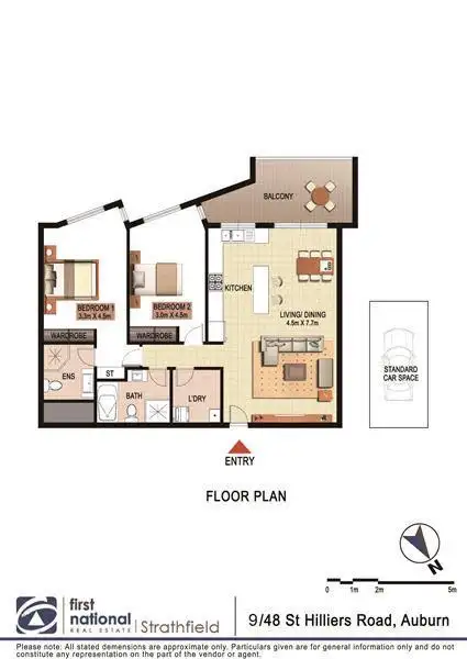 Fourth view of Homely apartment listing, 9/48 St. Hilliers Road, Auburn NSW 2144