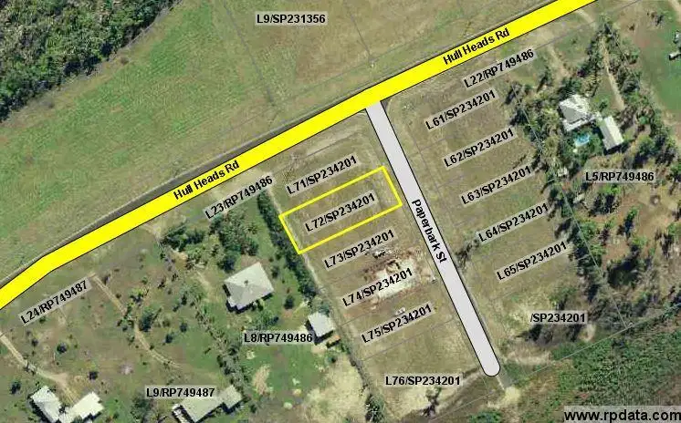 Fifth view of Homely land listing, LOT 72/Lot 72 Paperbark Street, Hull Heads QLD 4854