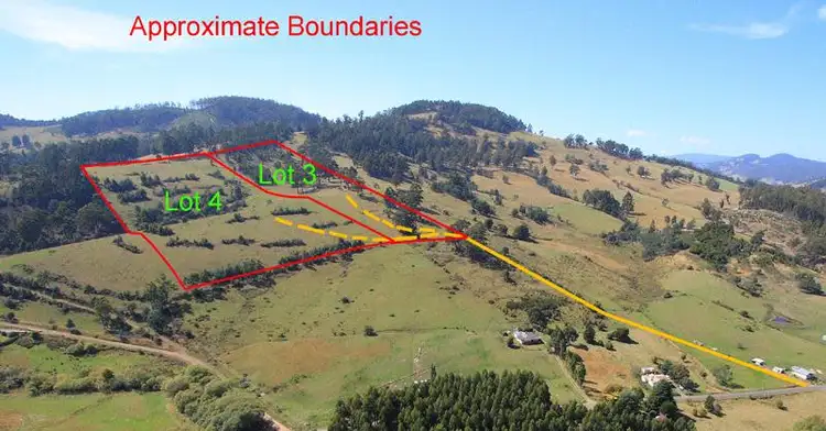 Third view of Homely land listing, LOT 4 Fourfoot Road, Geeveston TAS 7116
