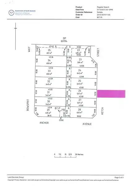 Third view of Homely land listing, LOT 26/10 Ketch Street, Port Victoria SA 5573