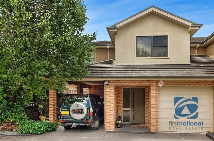 Main view of Homely townhouse listing, 10/6 Montel Place, Acacia Gardens NSW 2763