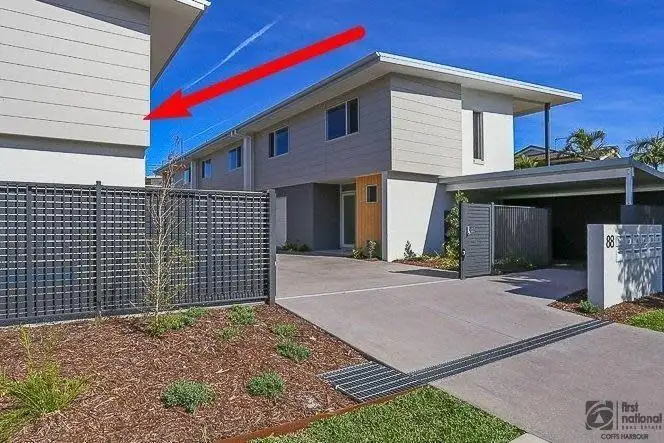 Fifth view of Homely townhouse listing, 1/88-90 Park Beach Road, Coffs Harbour NSW 2450