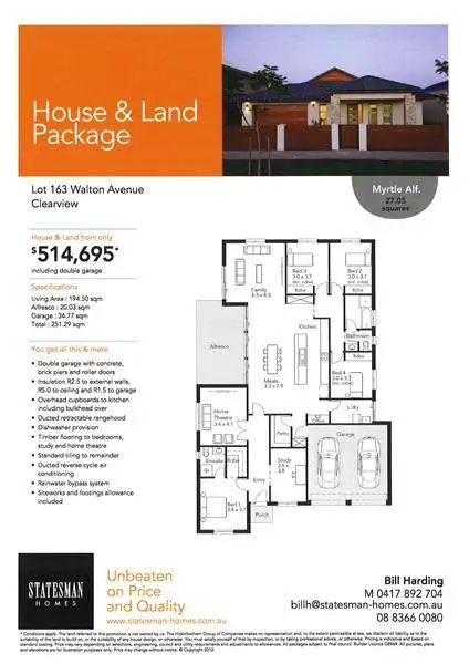 Third view of Homely house listing, 32 Walton Avenue, Clearview SA 5085