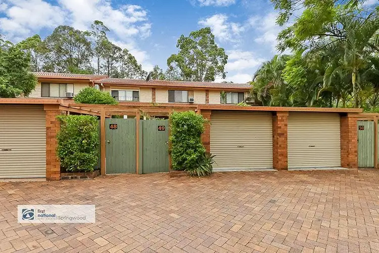 Main view of Homely townhouse listing, 49/111 Barbaralla Drive, Springwood QLD 4127