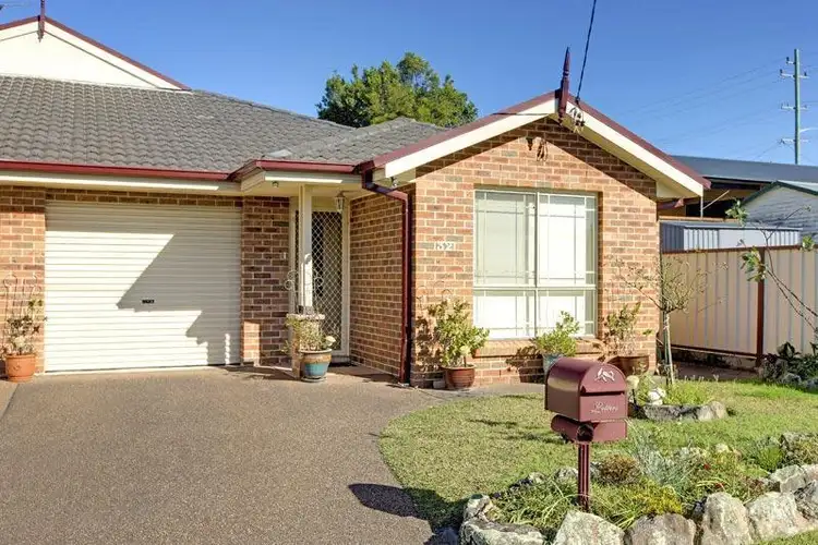 Main view of Homely semi-detached listing, 32 Florence Street, Cardiff NSW 2285