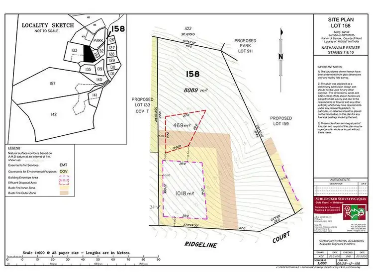 Third view of Homely land listing, 158 Ridgeline Court, Mount Nathan QLD 4211