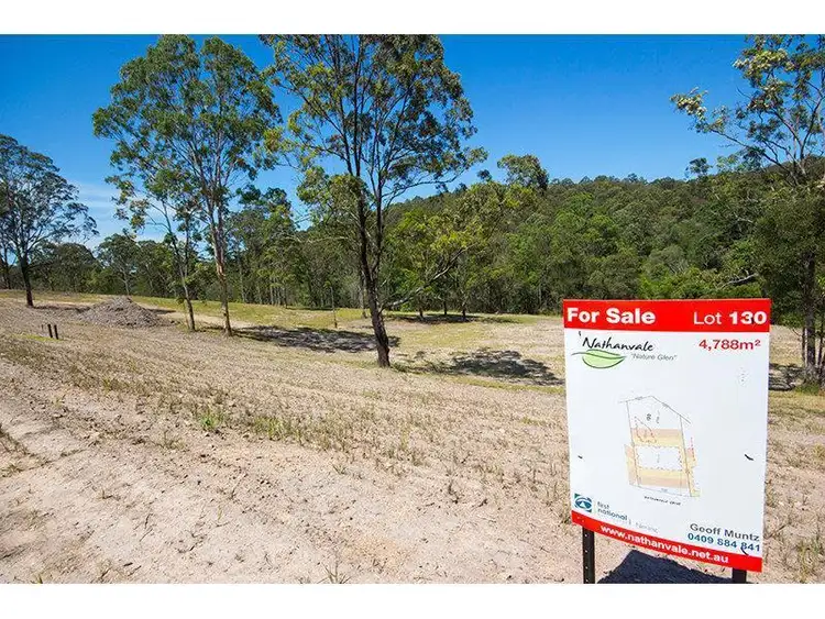 Main view of Homely land listing, 130 Nathanvale Drive, Mount Nathan QLD 4211