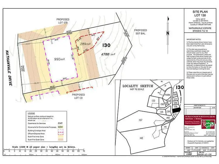 Third view of Homely land listing, 130 Nathanvale Drive, Mount Nathan QLD 4211
