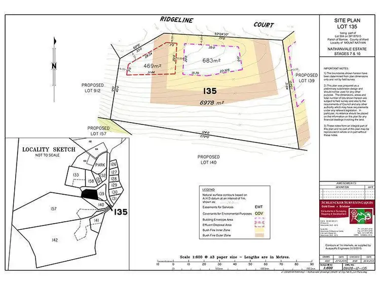 Third view of Homely land listing, 135 Ridgeline Court, Mount Nathan QLD 4211