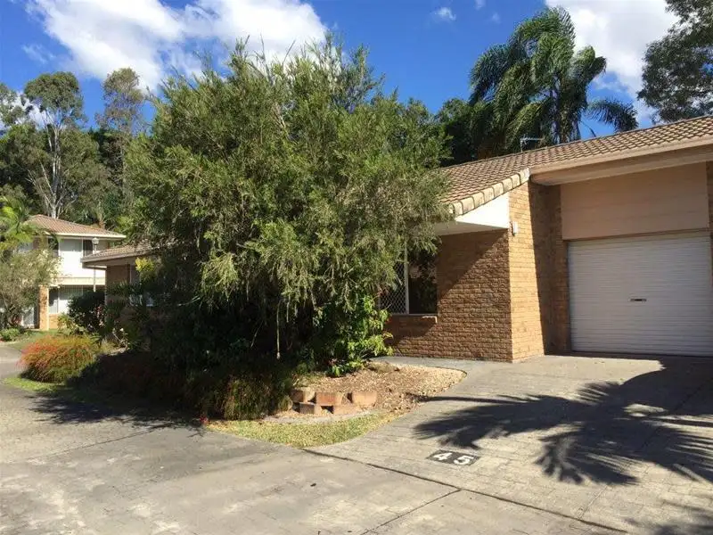Main view of Homely villa listing, 45/97 Edmund Rice Drive, Southport QLD 4215