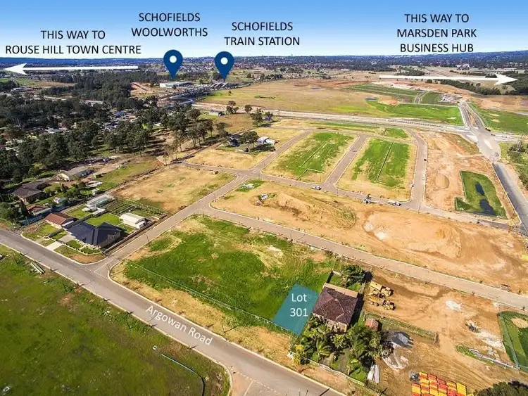 Lot 301 Argowan Road, Schofields NSW 2762
