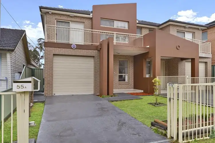 Main view of Homely semi-detached listing, 55A Ian Crescent, Chester Hill NSW 2162