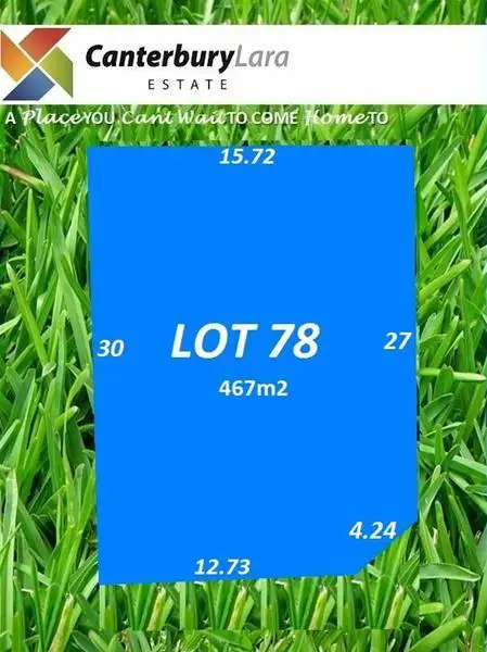 Lot 78 Canterbury Lara Estate, Lara VIC 3212