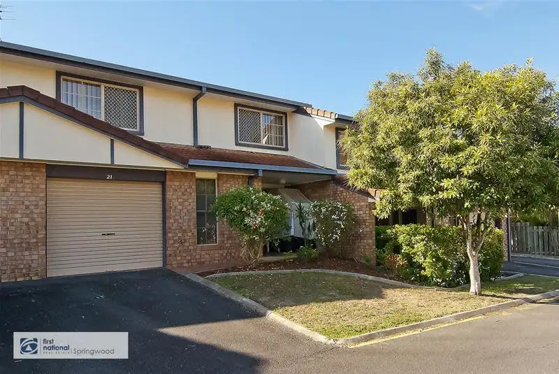 Main view of Homely townhouse listing, 21/69 Shailer Road, Shailer Park QLD 4128