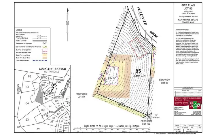 Second view of Homely land listing, 85 Valleyview Drive, Mount Nathan QLD 4211