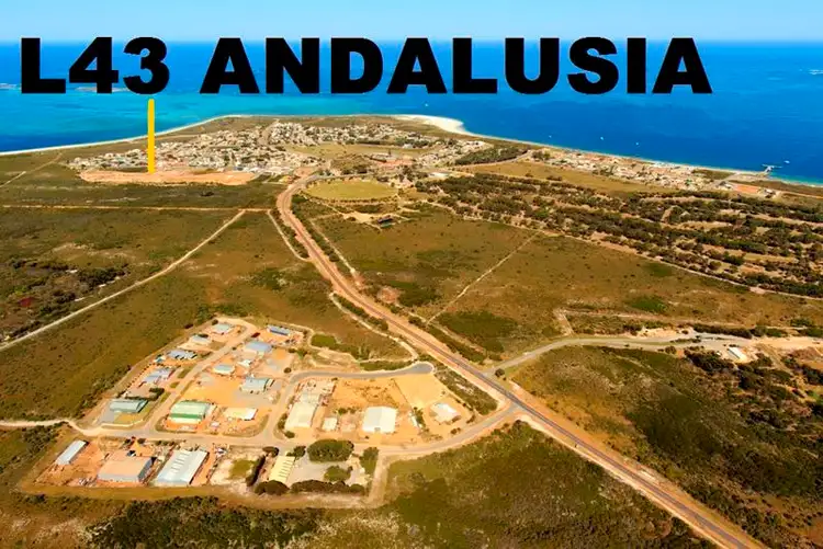 Main view of Homely land listing, LOT 43, 8 Andalusia Street, Cervantes WA 6511