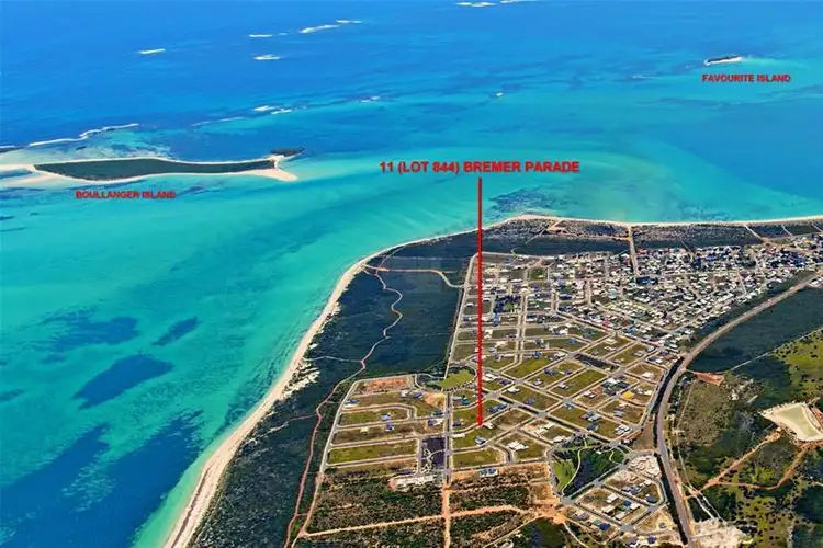 Main view of Homely land listing, 11 Bremer Parade, Jurien Bay WA 6516