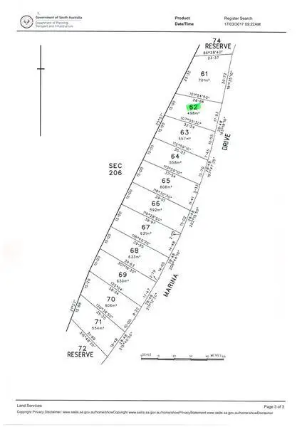 Third view of Homely land listing, Lot 62/19 Marina Drive, Port Vincent SA 5581