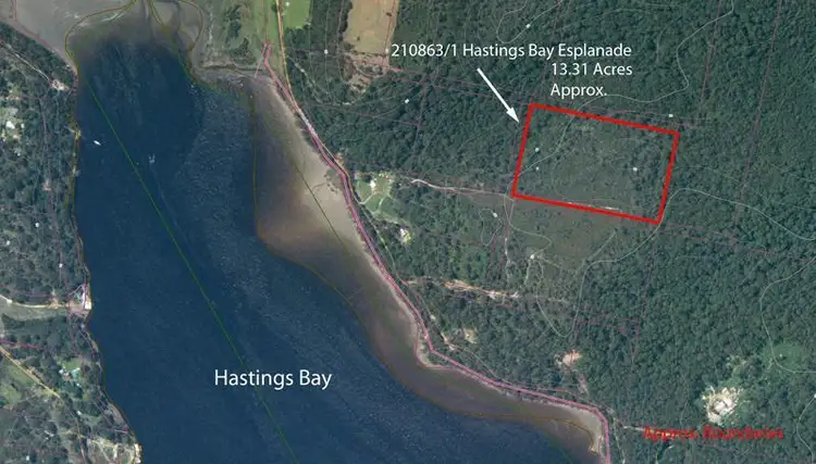 Second view of Homely land listing, 210863/1 Hastings Bay Esplanade, Hastings TAS 7109
