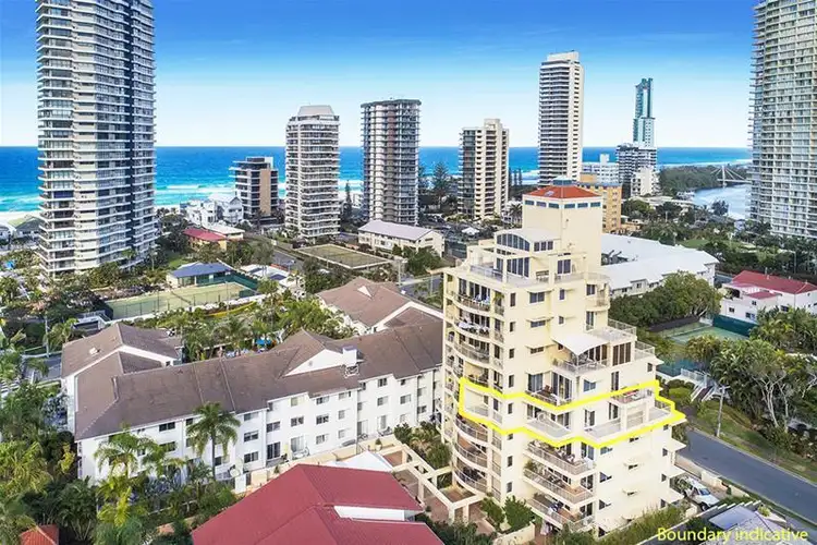 Second view of Homely apartment listing, 'SEYCHELLES' 5 Cronin Avenue, Main Beach QLD 4217